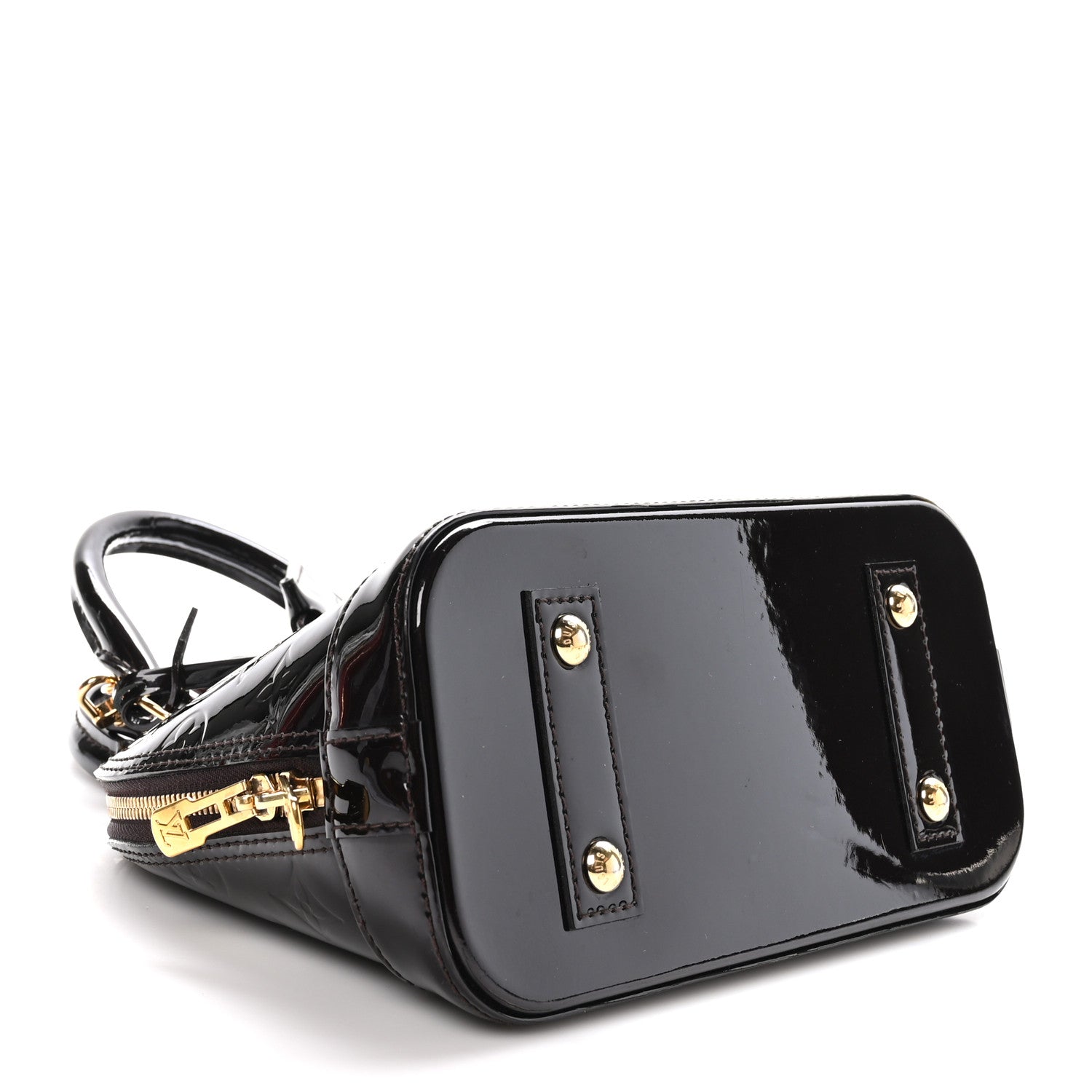 Louis Vuitton Vernis Alma BB Amarante 4 of 9
