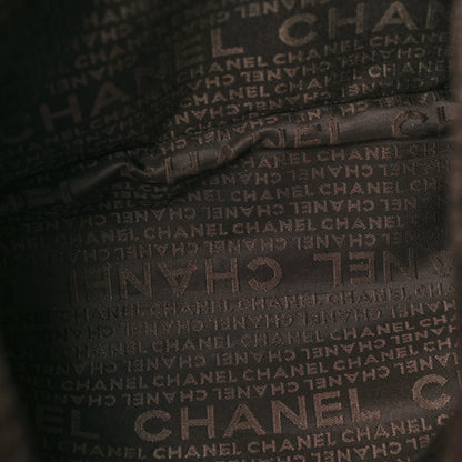 Chanel Caviar CC Stitched Tote Dark Brown 6 of 12