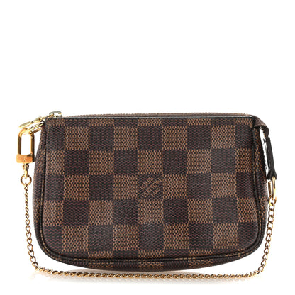 Louis Vuitton Damier Ebene Mini Pochette Accessories 1 of 7