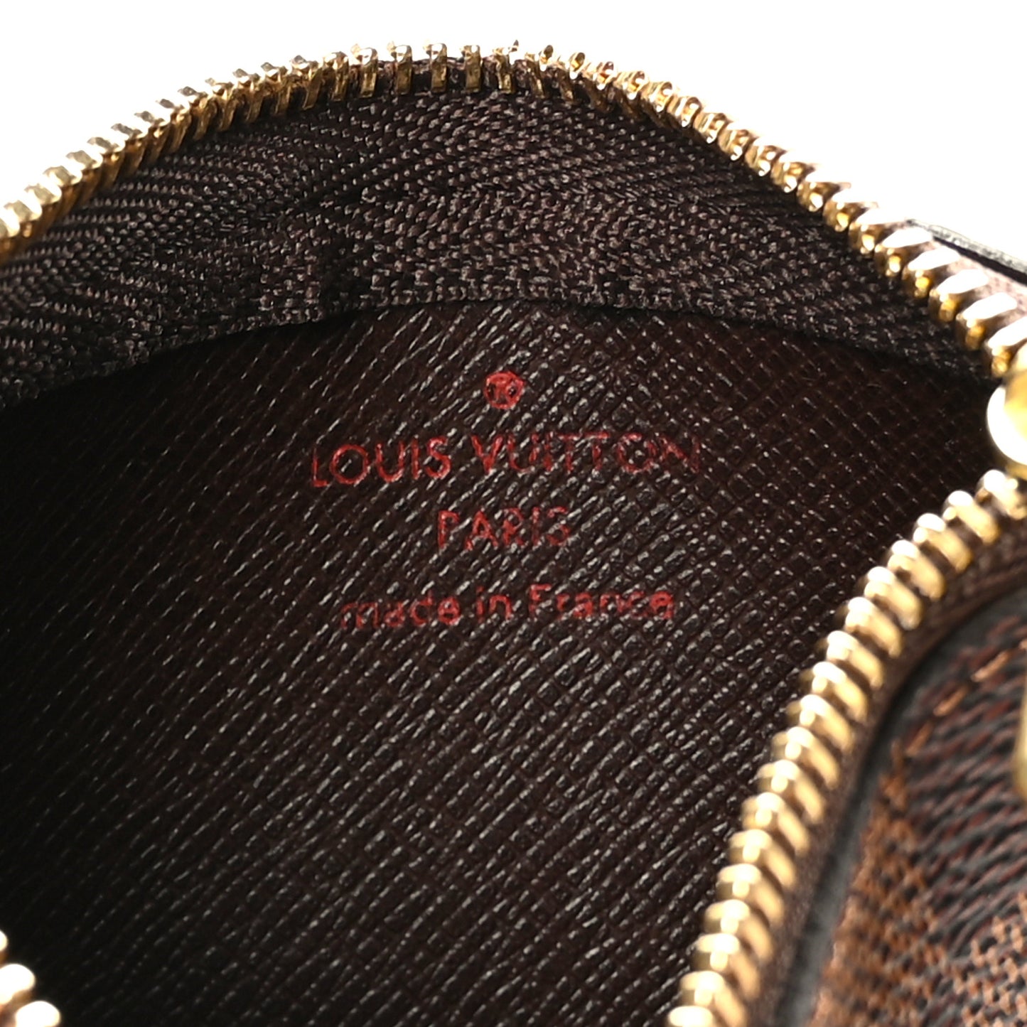Damier Ebene Key Pouch