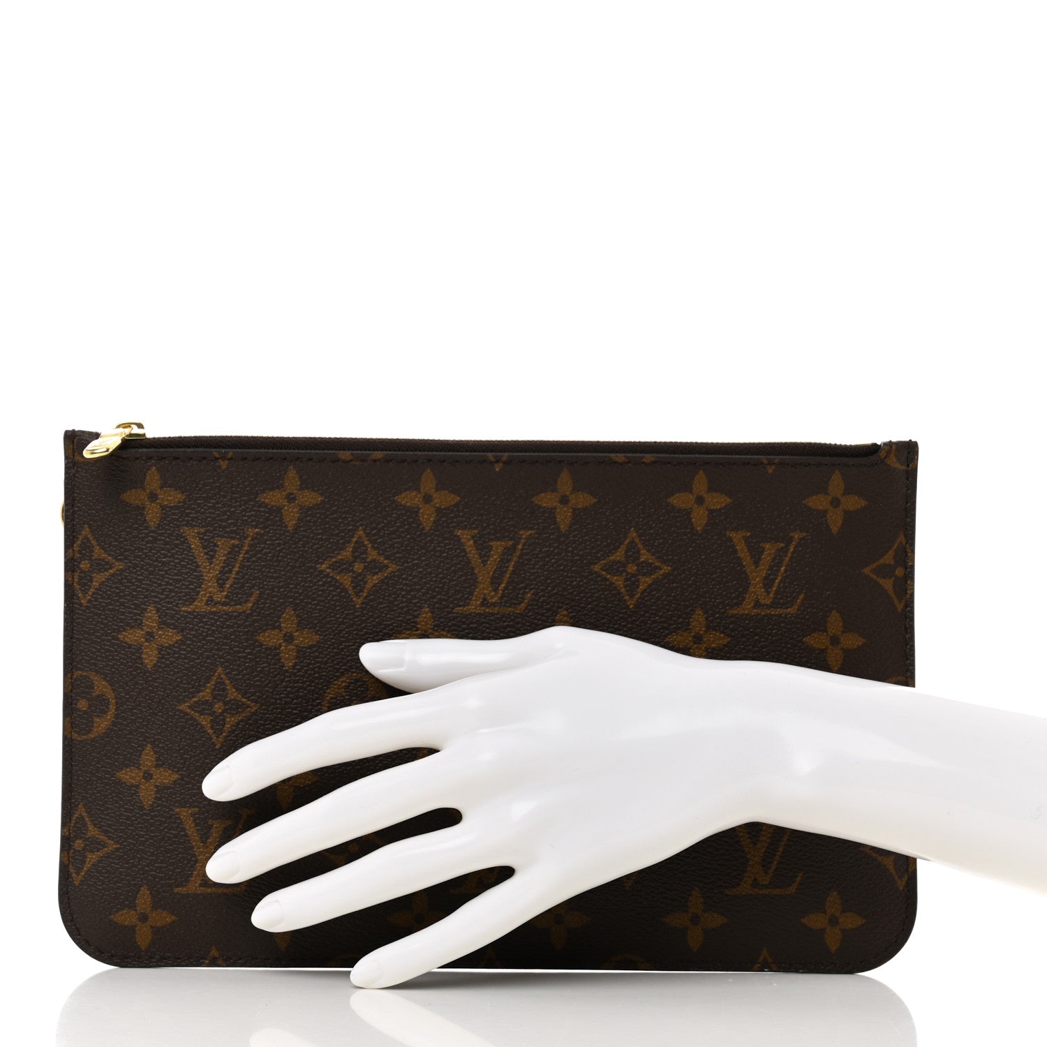 Louis Vuitton Monogram Neverfull MM GM Pochette 2 of 7