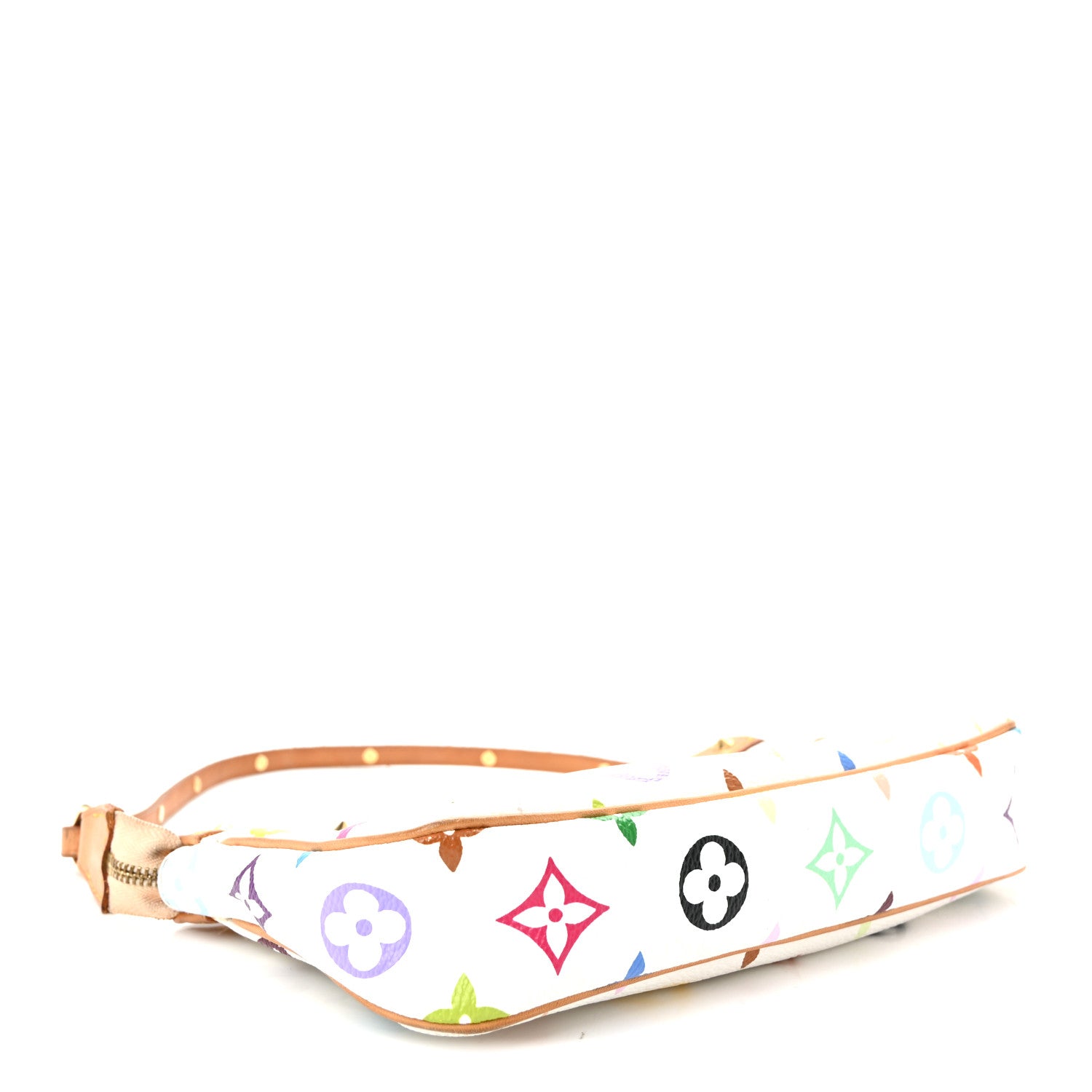 Louis Vuitton Monogram Multicolor Pochette Accessories White 4 of 11