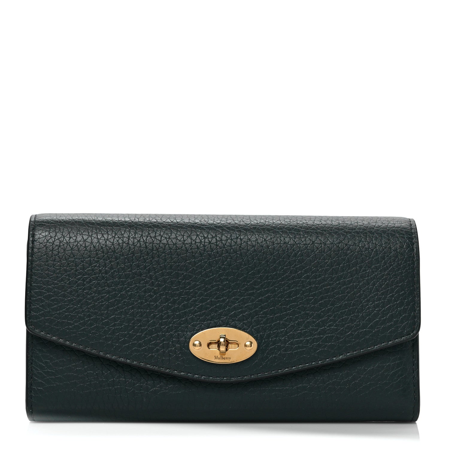 Mulberry Heavy Grain Darley Wallet Mulberry Green 1 of 6
