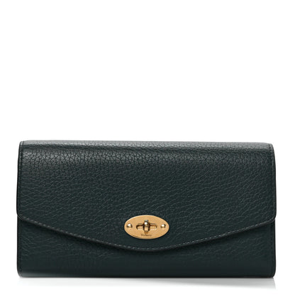 Mulberry Heavy Grain Darley Wallet Mulberry Green 1 of 6