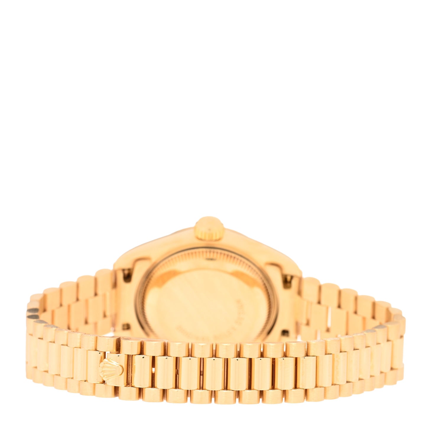 18K Yellow Gold Diamond 26mm Datejust President Watch Champagne 69178
