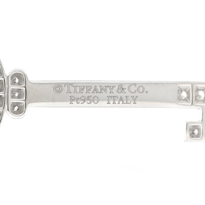 Tiffany Platinum Diamond Bubbles Key Pendant 3 of 4