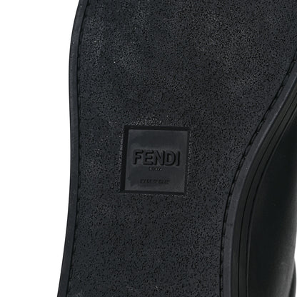 Fendi Calfskin Low Top Sneakers 8 Black 6 of 7