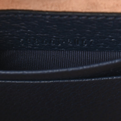 Gucci Textured Calfskin Web Mini Ophidia Round Backpack Blue Agata 7 of 9