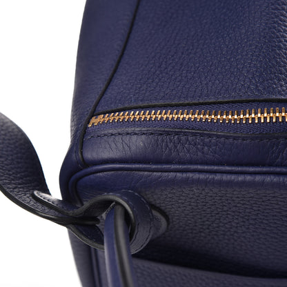 Hermes Taurillon Clemence Lindy 30 Bleu Encre 13 of 14