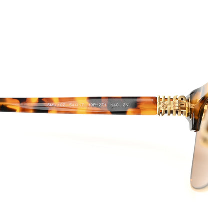 Miu Miu Acetate Metal Square Sunglasses SMU10Z Tartaruga Cammello 6 of 8