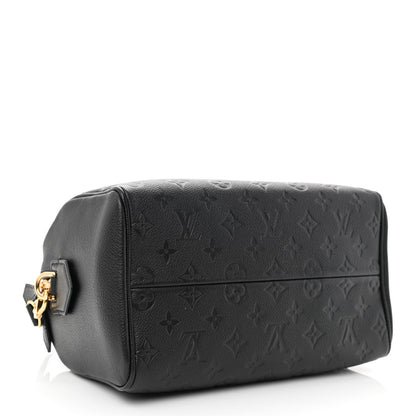 Louis Vuitton Empreinte Speedy Bandouliere 25 NM Black 4 of 10