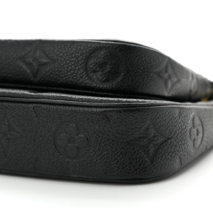 Louis Vuitton Empreinte Monogram Giant Multi Pochette Accessories Black 10 of 14