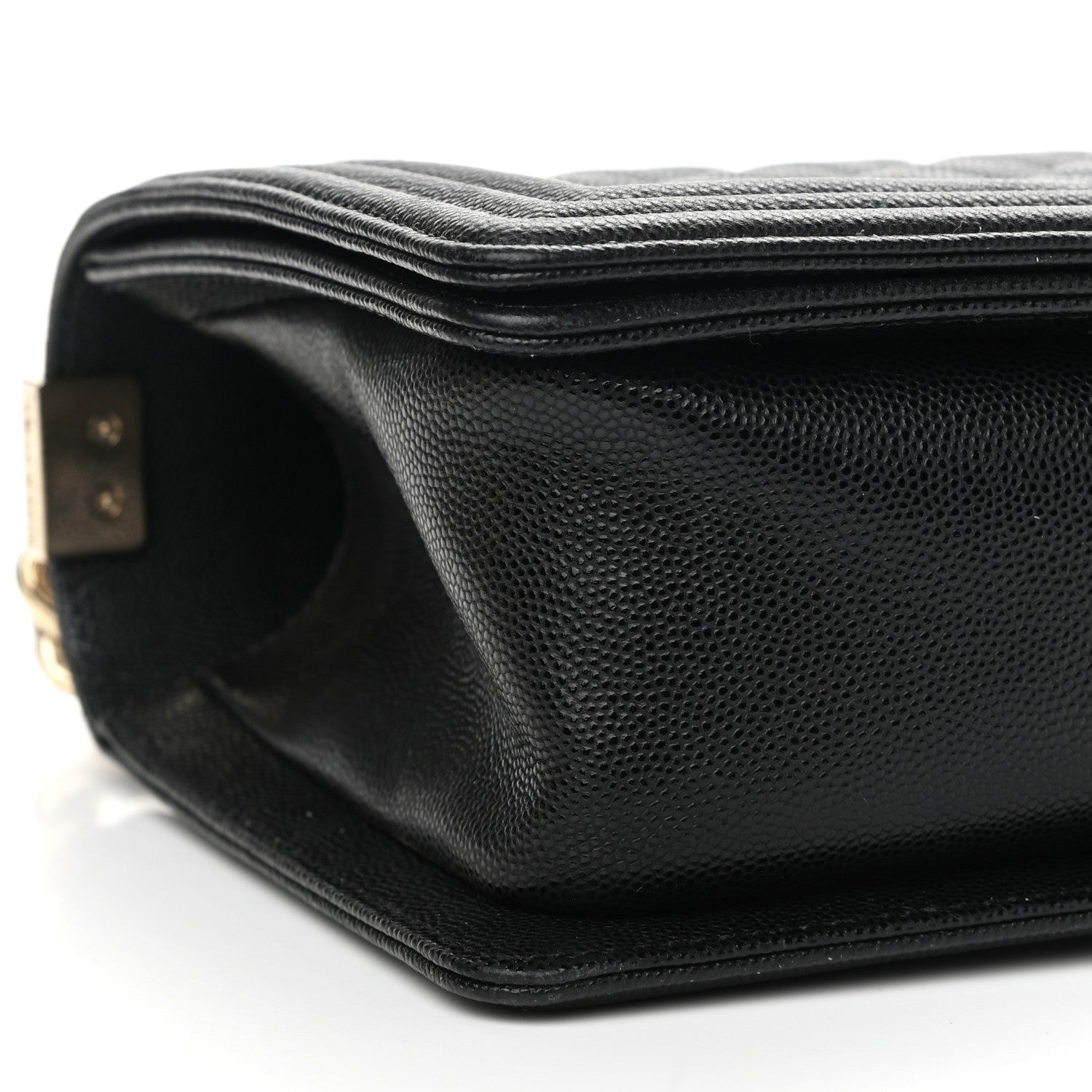 Chanel Caviar Quilted Medium Boy Flap Black 9 of 12