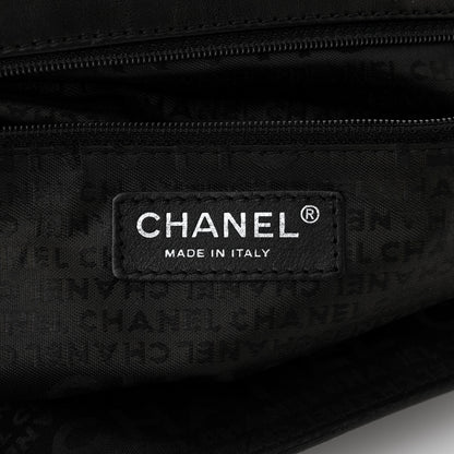 Chanel Lambskin Quilted Large Mademoiselle Double Flap Black 6 of 11