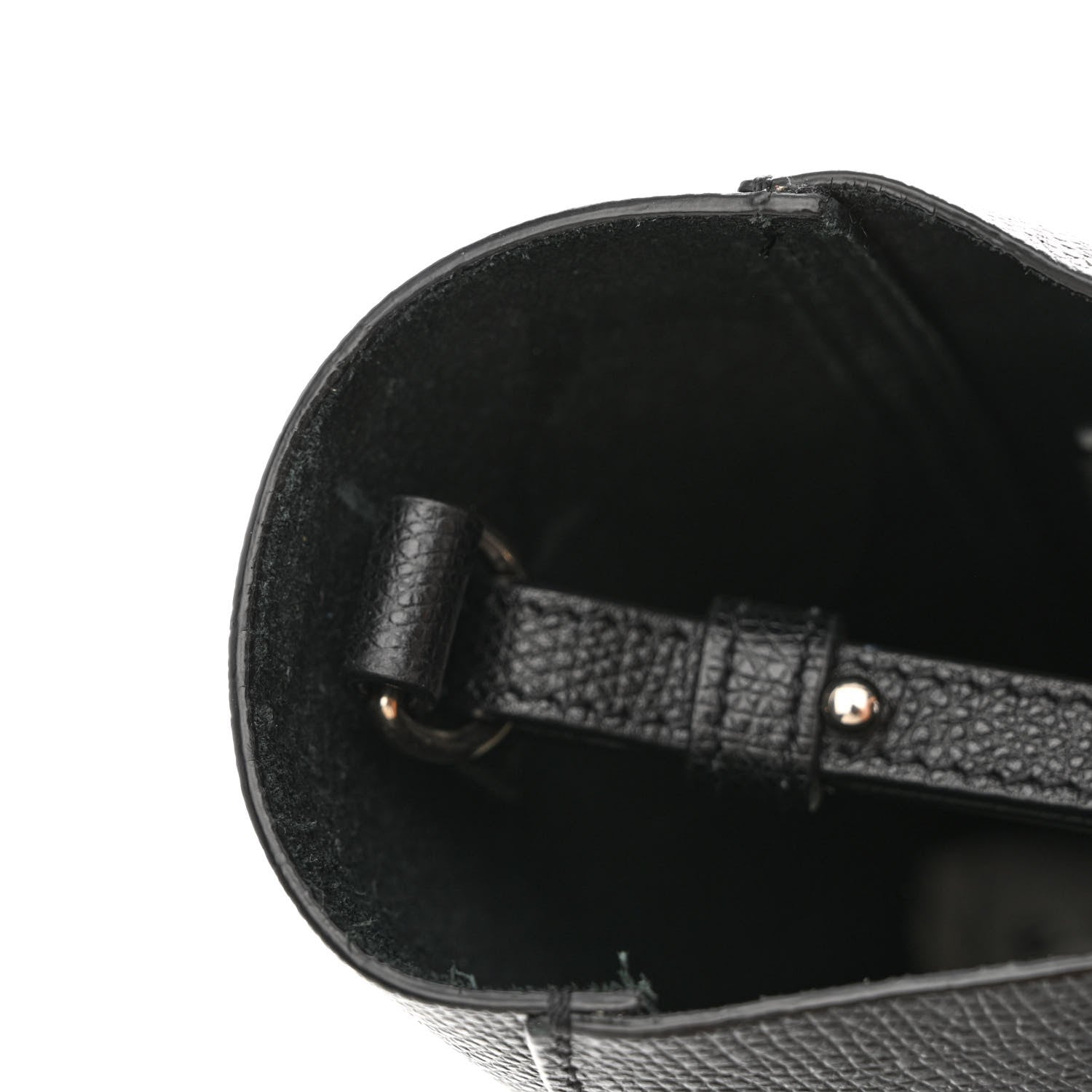 Celine Grained Calfskin Small Vertical Cabas Black 10 of 11