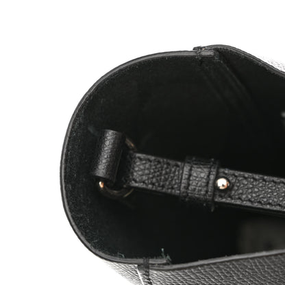 Celine Grained Calfskin Small Vertical Cabas Black 10 of 11