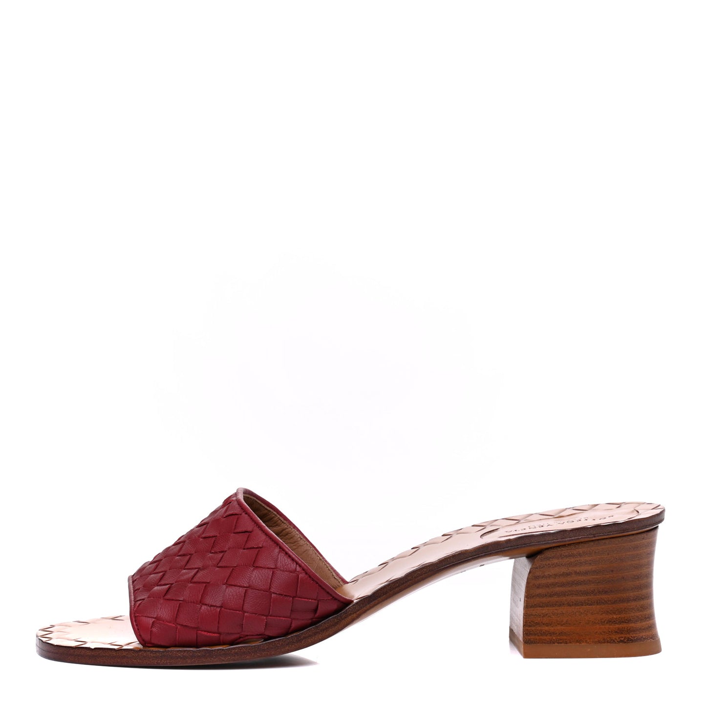 Nappa Intrecciato Heeled Sandals 39.5 Eclipse