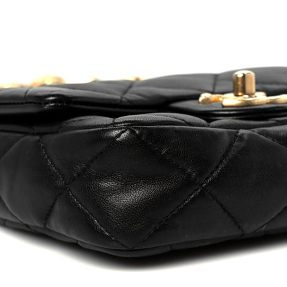 Chanel Lambskin Quilted Mini CC Funky Town Flap Black 10 of 12