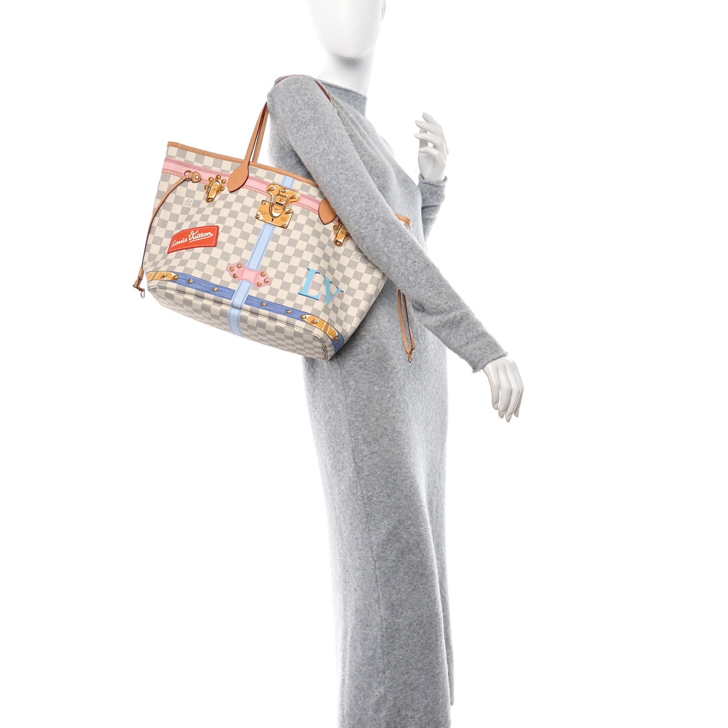 Damier Azur Summer Trunks Neo Neverfull MM