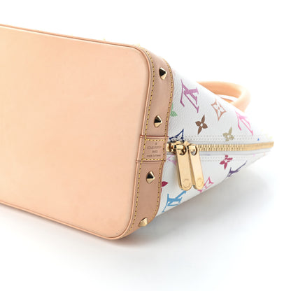 Louis Vuitton Monogram Multicolor Alma White 8 of 8