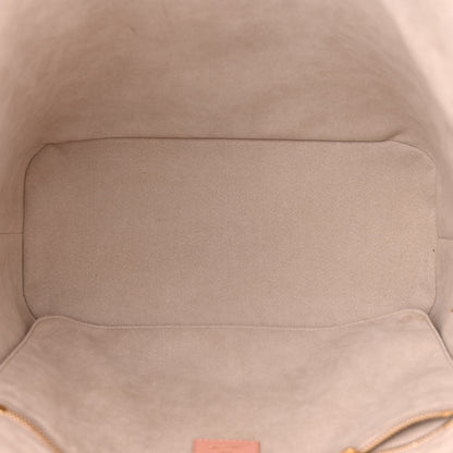 Louis Vuitton Empreinte Monogram Giant Neverfull MM Trianon Pink Cream 5 of 11