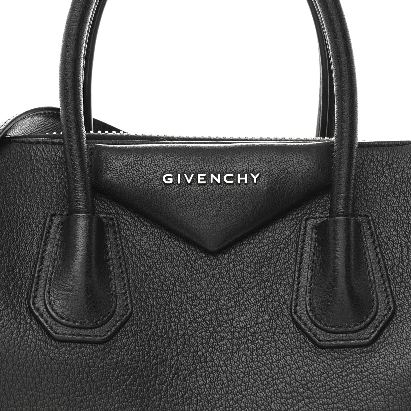 Sugar Goatskin Small Antigona Black