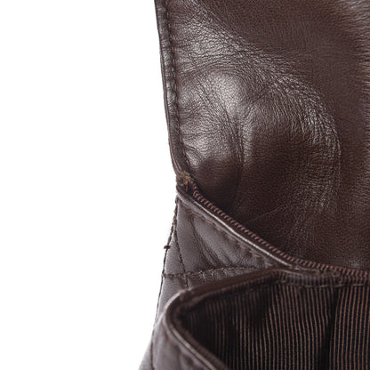 Chanel Lambskin Quilted Backpack Brown 11 of 20