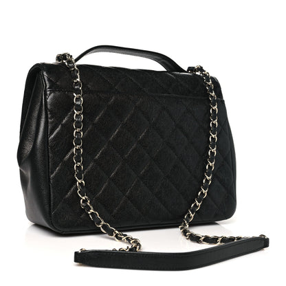 Chanel Caviar Quilted Large Business Affinity Flap Black 3 of 10