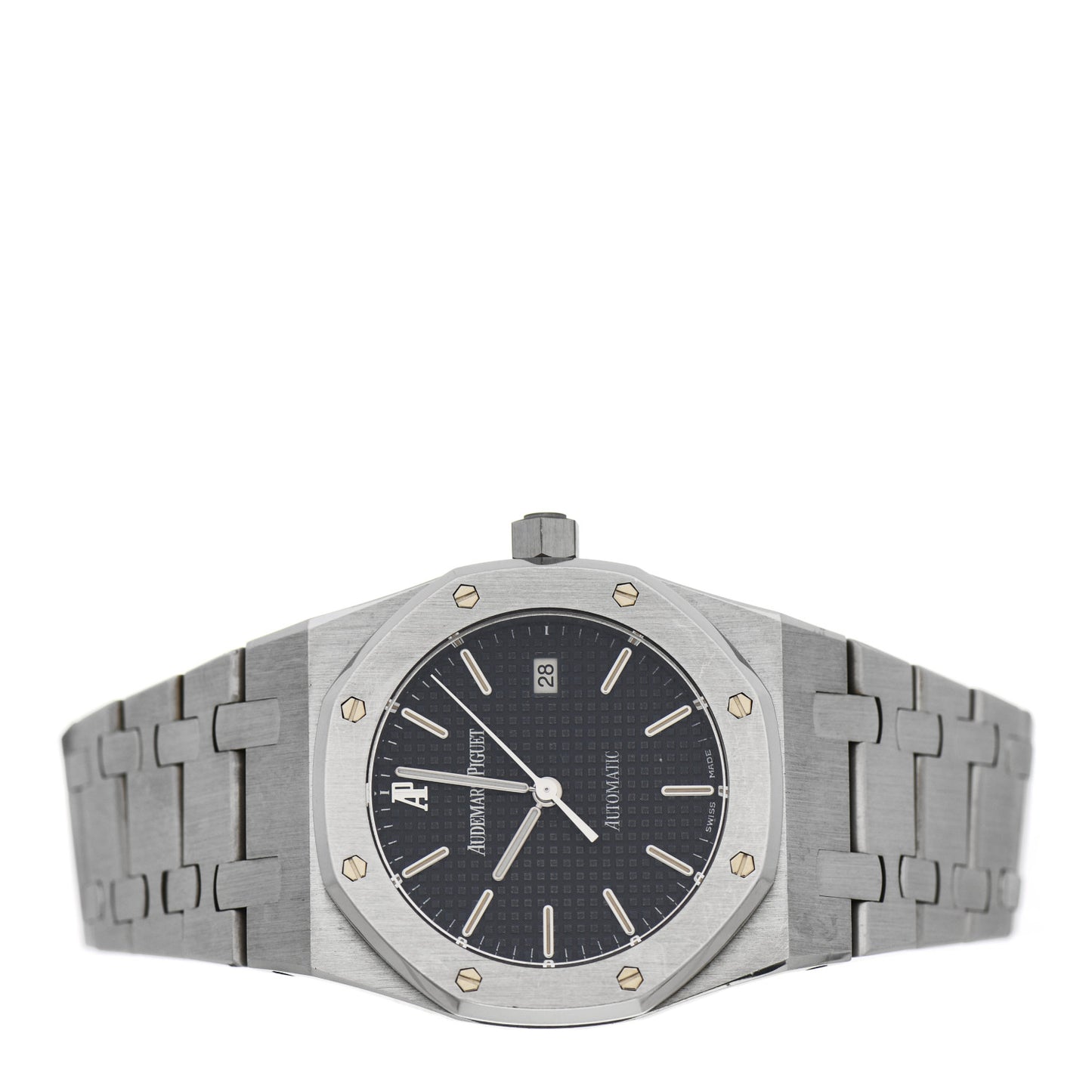 Stainless Steel 33mm Royal Oak Automatic Watch Black 15000ST.OO.0789ST.01