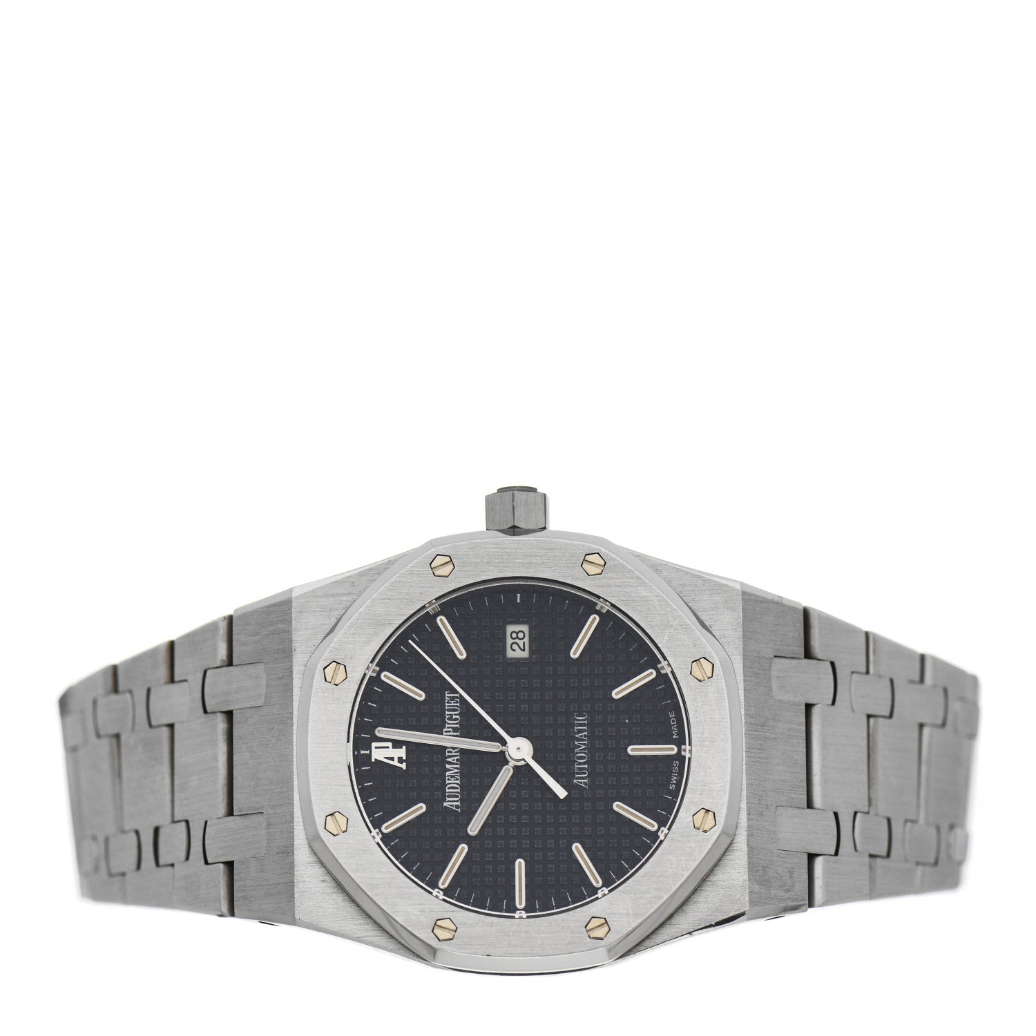 Audemars Piguet Stainless Steel 33mm Royal Oak Automatic Watch Black 15000ST.OO.0789ST.01 2 of 6