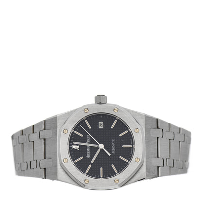 Audemars Piguet Stainless Steel 33mm Royal Oak Automatic Watch Black 15000ST.OO.0789ST.01 2 of 6