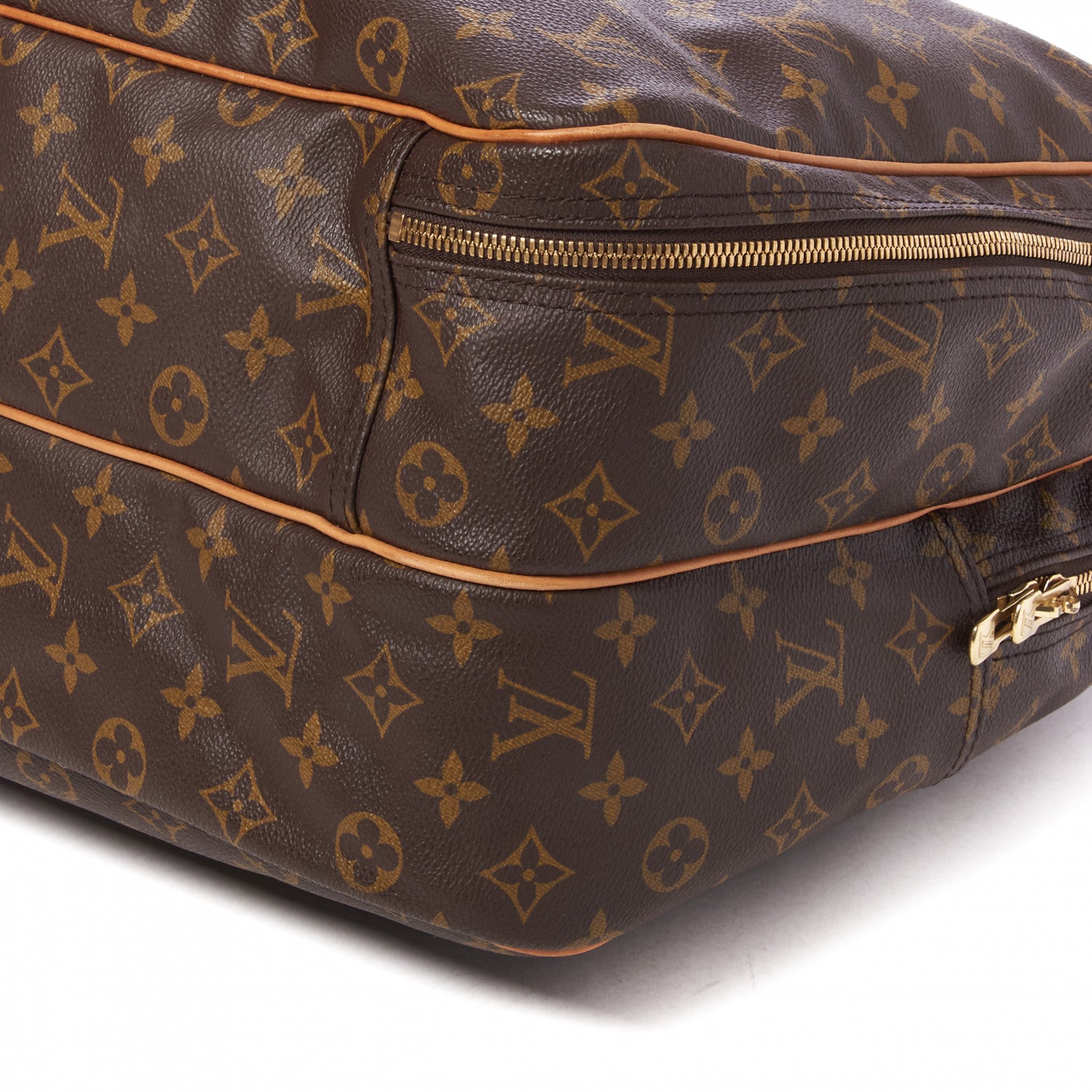 Louis Vuitton Monogram Alize 2 Compartment Luggage Travel Bag 4 of 11