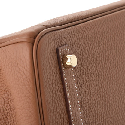 Hermes Togo Birkin 30 Gold 36 of 37