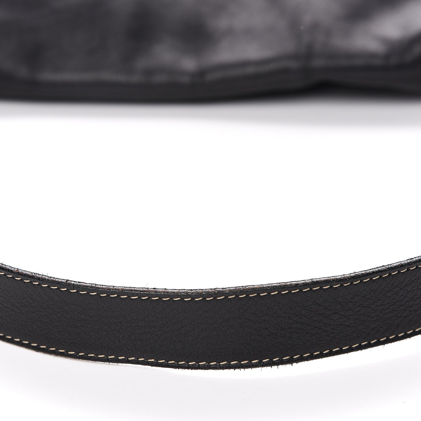 Tessuto Nylon Nappa Shoulder Bag Black