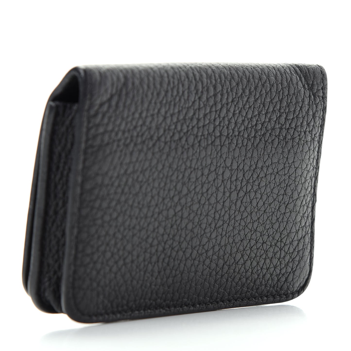 Togo Dogon Card Case Black