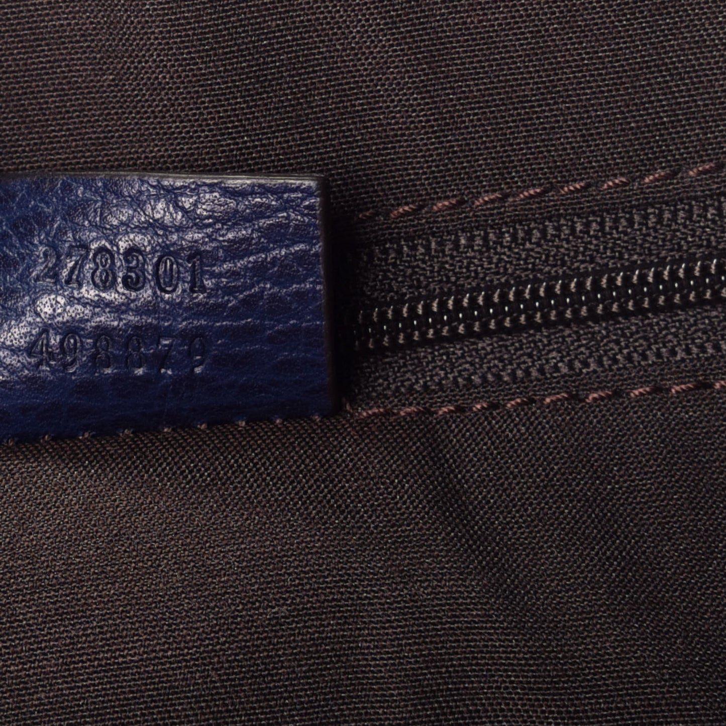 Crystal Monogram Messenger Bag Navy