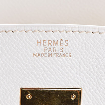 Hermes Epsom Birkin 30 White 31 of 50