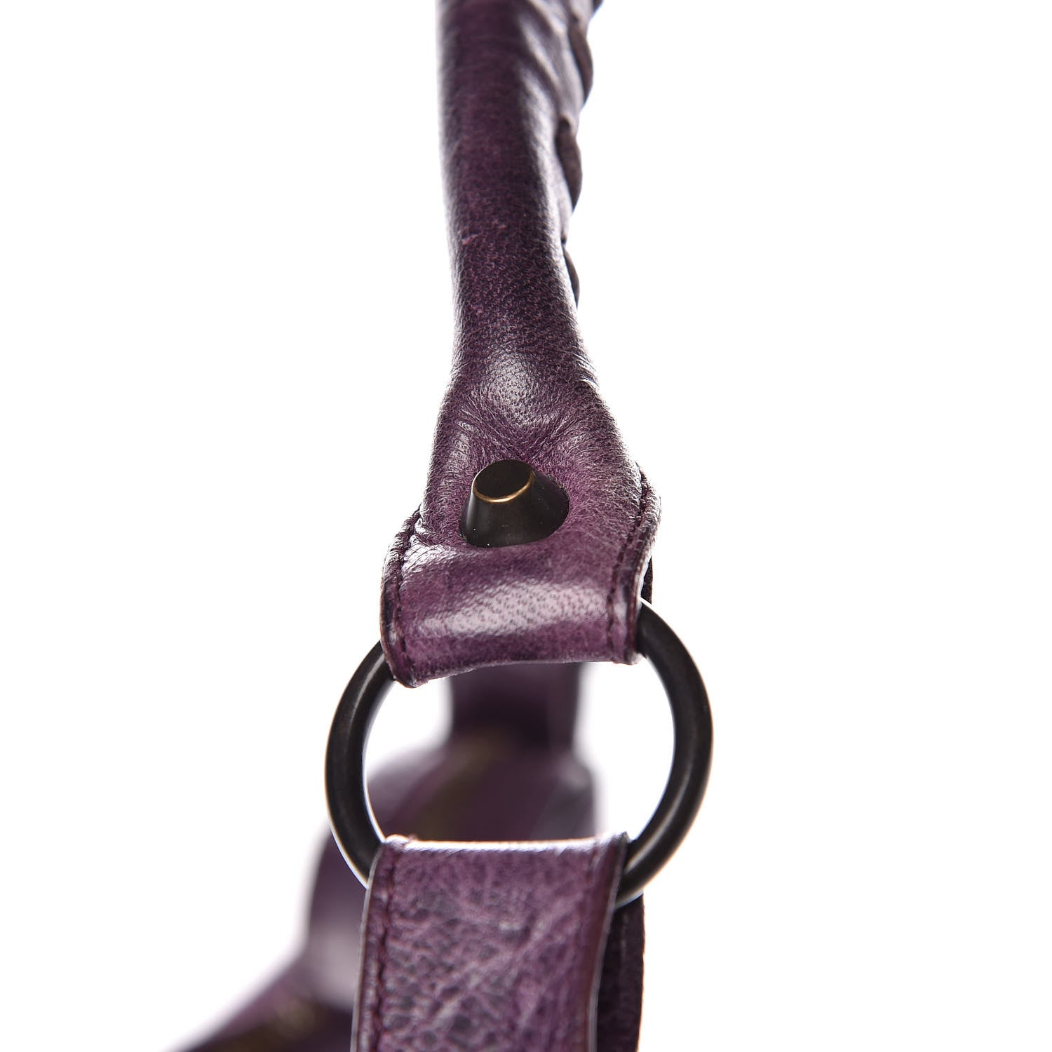 Balenciaga Agneau Classic Hardware Day Hobo Raisin 20 of 25