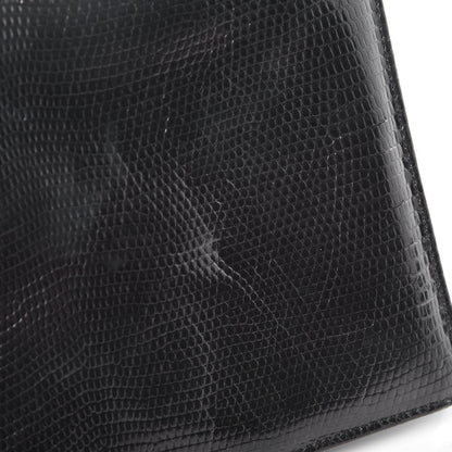 Valentino Garavani Lizard Crystal Snake Bangle Clutch Black 11 of 15