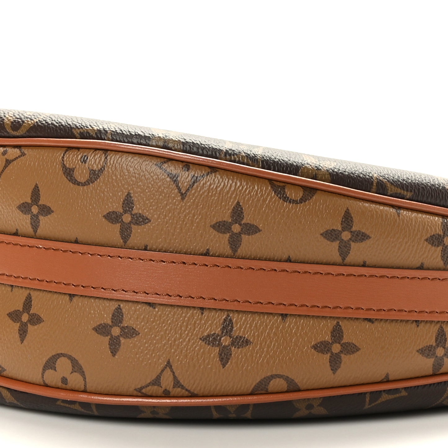 Reverse Monogram Loop Hobo