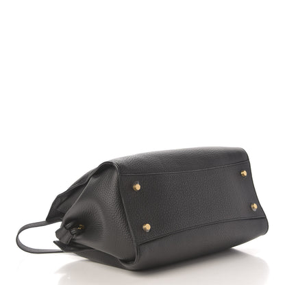 Mulberry Heavy Grain Iris Tote Midnight Black 4 of 9
