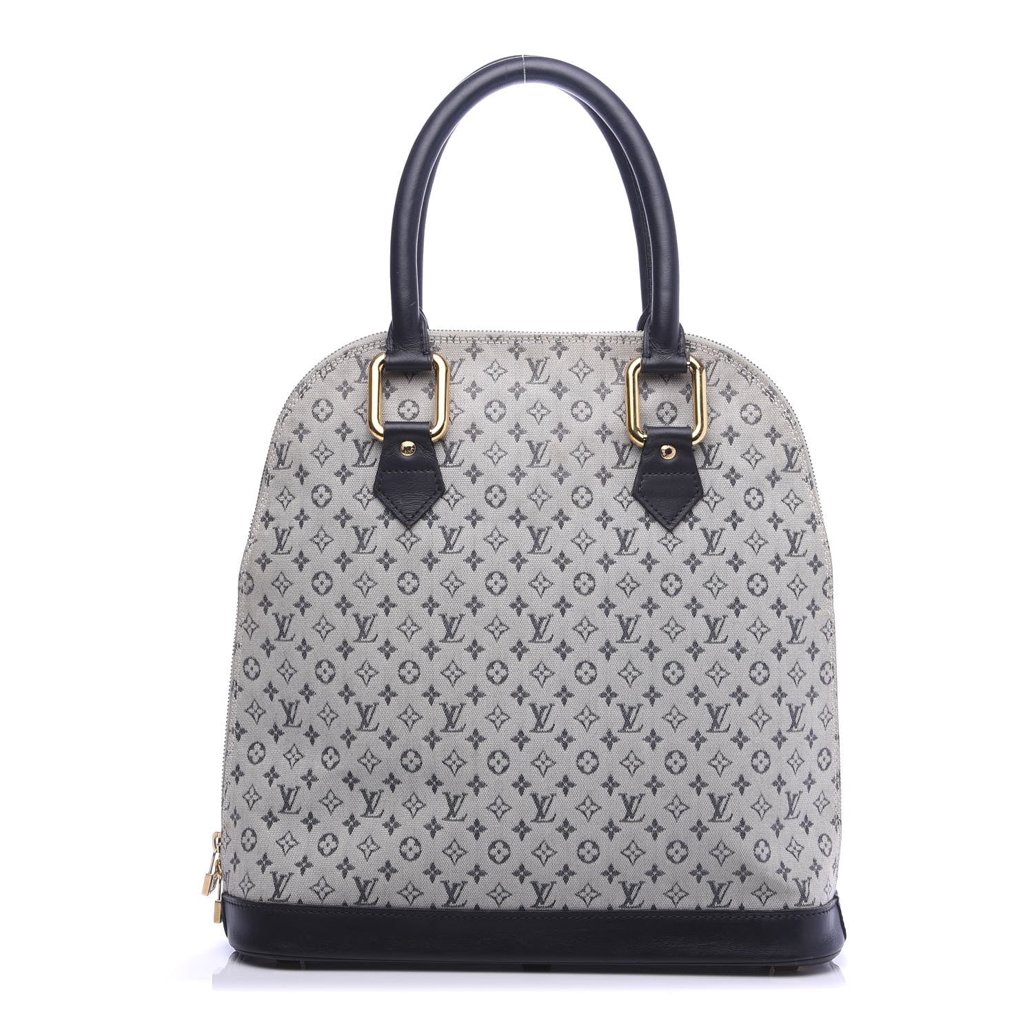 Louis Vuitton Mini Monogram Alma Haut Tote Blue 1 of 12