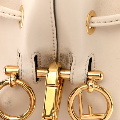 Fendi Vitello Cruise F is Fendi Mini Mon Tresor Bucket Bag Optical White 12 of 14
