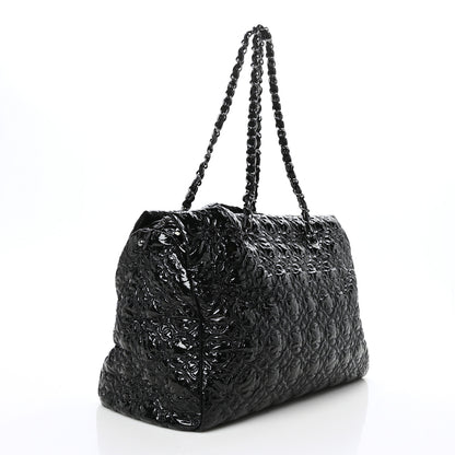 Chanel Vinyl Rock in Moscow Tote Black 3 of 11