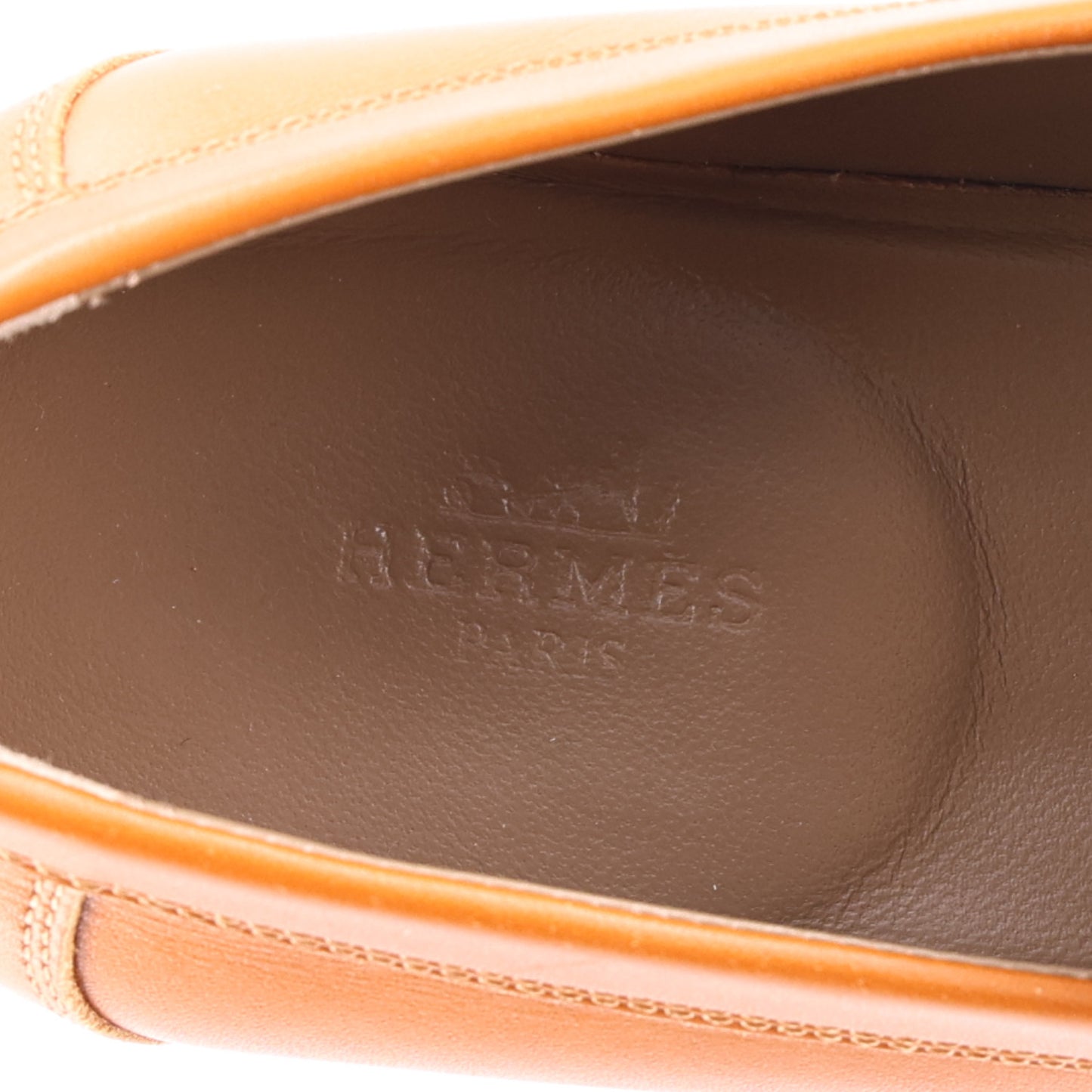 Calfskin Womens Destin Loafer 36 Naturel