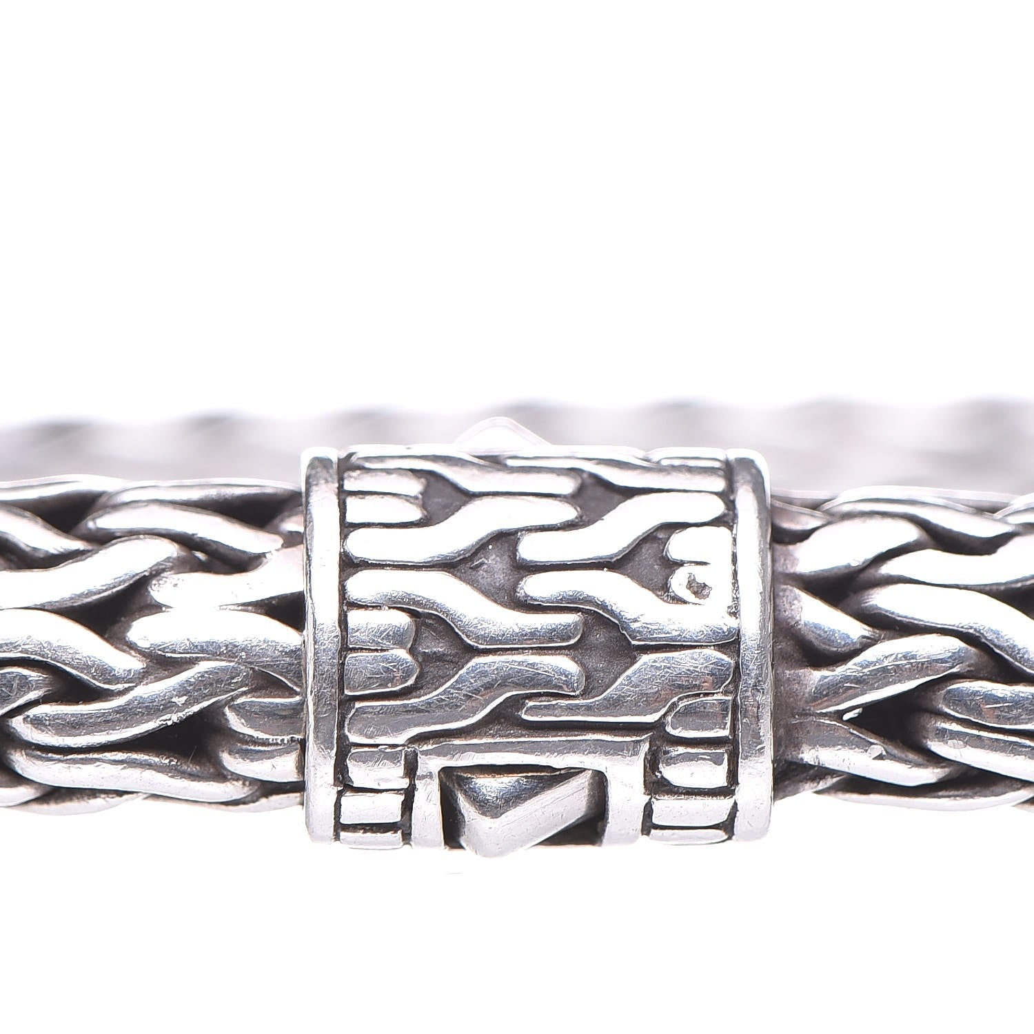 John Hardy Sterling Silver 7.5mm Classic Chain Bracelet XL 3 of 5