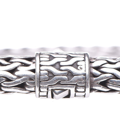 John Hardy Sterling Silver 7.5mm Classic Chain Bracelet XL 3 of 5