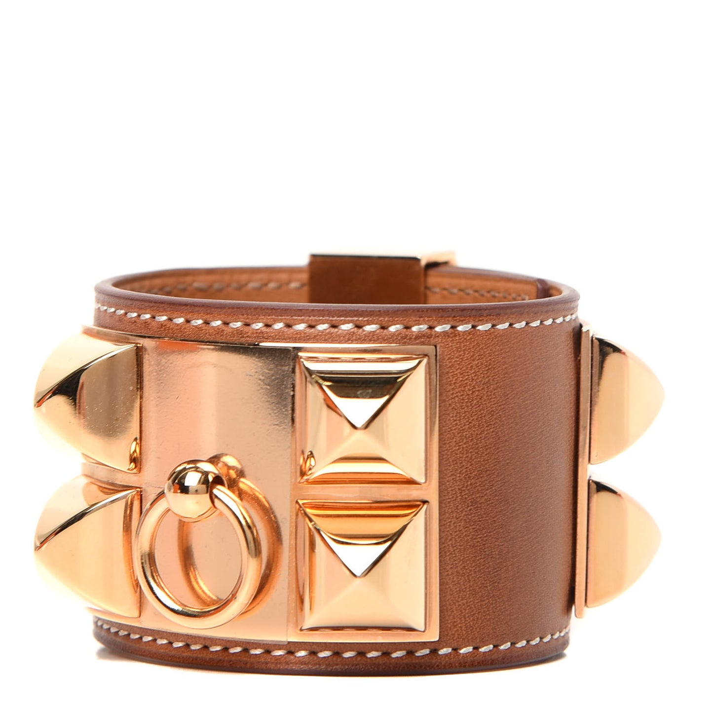 Barenia Collier de Chien CDC Bracelet XS Fauve