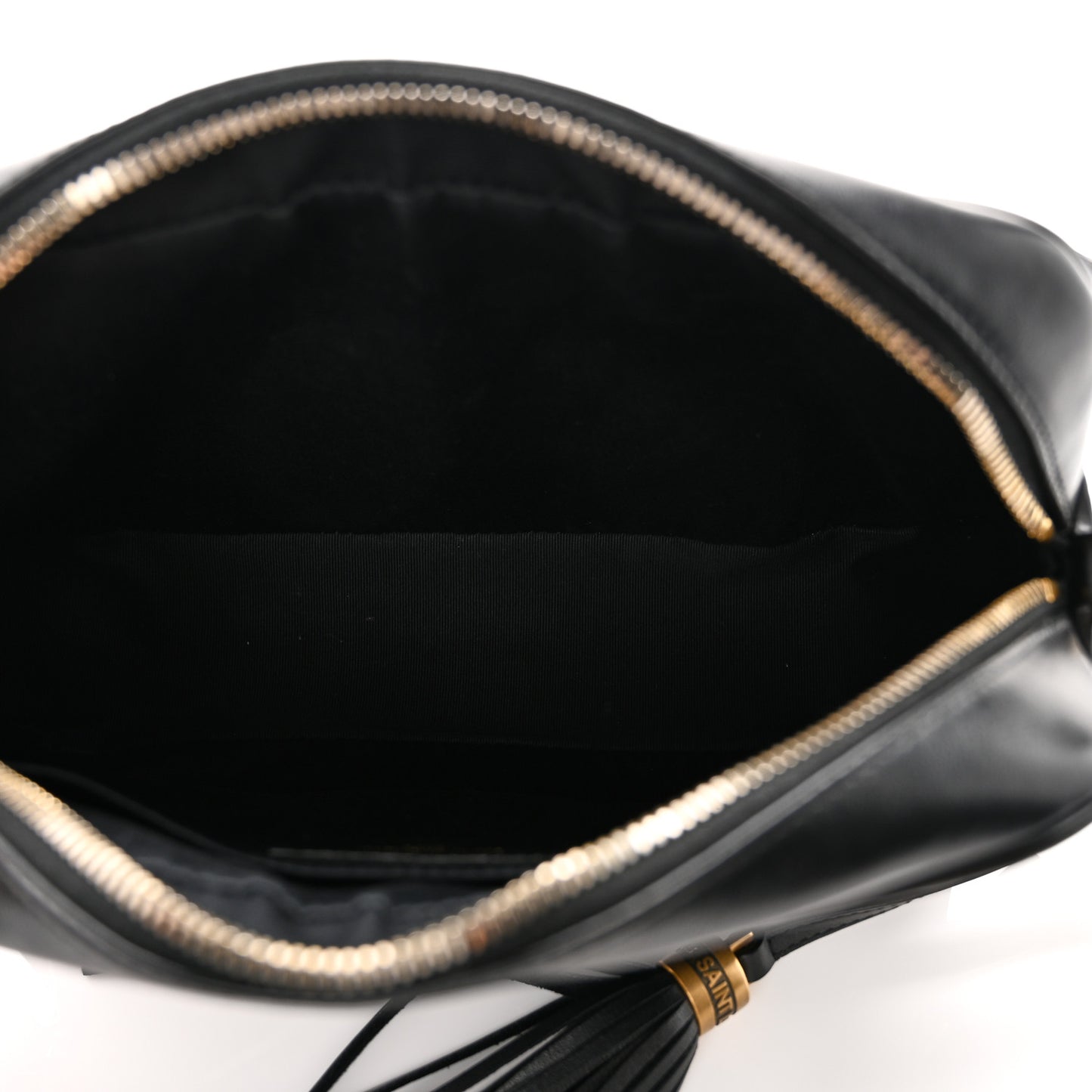 Calfskin Matelasse Monogram Lou Camera Bag Black
