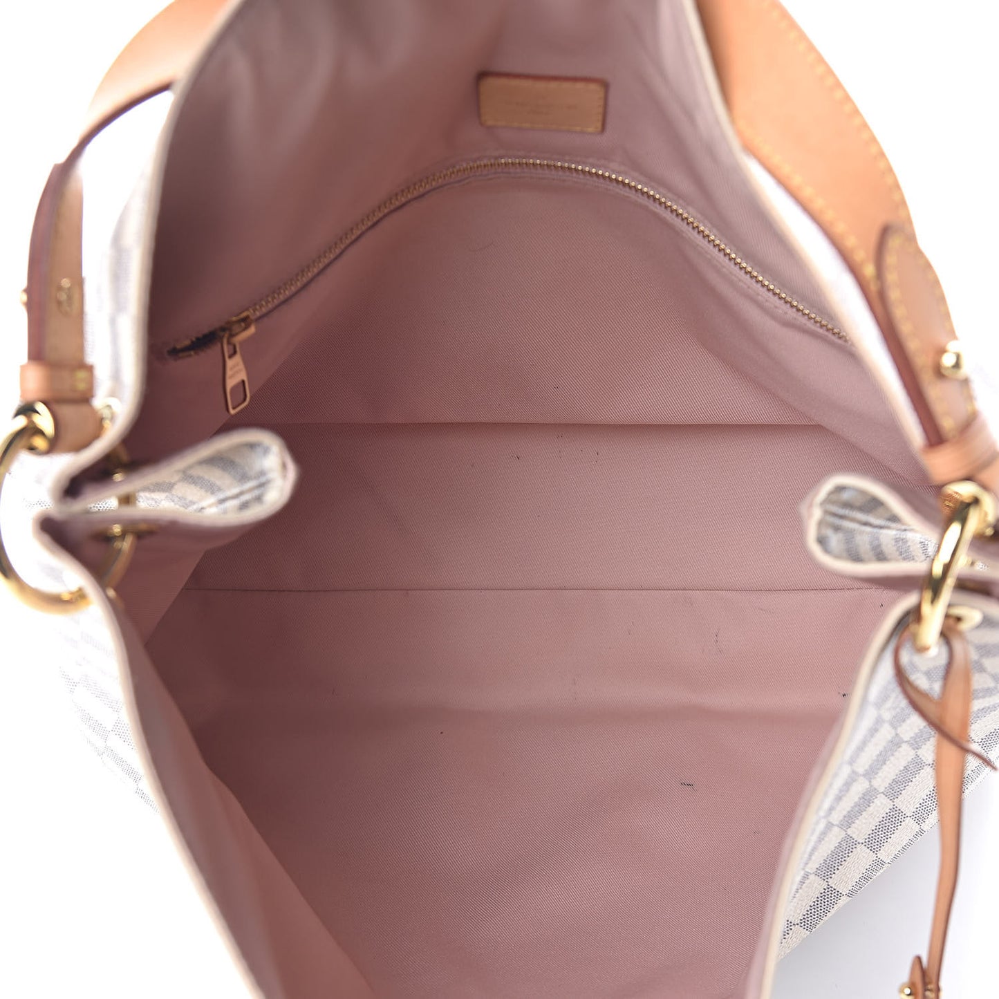 Damier Azur Graceful MM Rose Ballerine